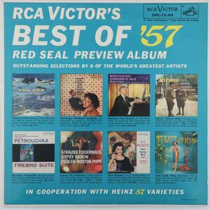 RCA Victor's Best Of '57 Red Seal - 1957  12" LP Record Shaded Dog SRL 12-49